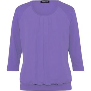 Frank Walder, Dames, Blouses & Shirts, Paars, Maat: 2XL