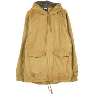 New Era - Klassieke Hoodie - Bruin - Katoen