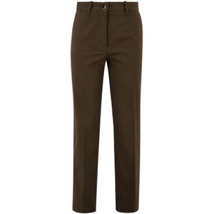 Nine In The Morning, Dames, Broeken, Groen, Maat: W30 Katoen,