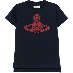 Vivienne Westwood, Heren, Tops, Blauw, Maat: 2XL Katoen,