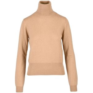 Ballantyne, Dames, Truien, Bruin, Maat: XS Kasjmier,