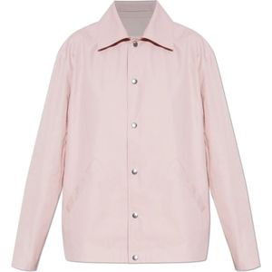 Jil Sander, Dames, Jassen, Roze, Maat: S Katoen,
