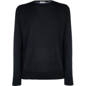 Paolo Pecora, Heren, Truien, Zwart, Maat: S