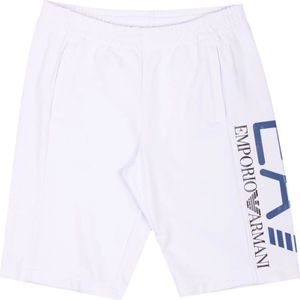 Emporio Armani Ea7, Heren, Korte broeken, Wit, Maat: S