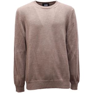 Alpha Studio, Heren, Truien, Bruin, Maat: XL Wol,