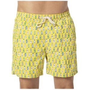 MC2 Saint Barth, Heren, Badkleding, Geel, Maat: L Polyamide,