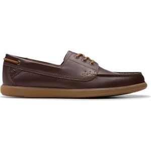 Clarks, Heren, Schoenen, Bruin, Maat: 41 1/2 EU Leer,