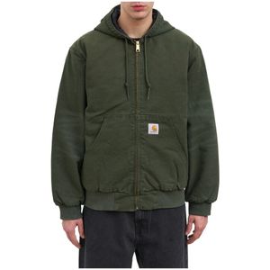 Carhartt Wip, Heren, Sweatshirts & Hoodies, Groen, Maat: XL