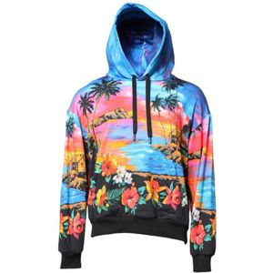 Dolce & Gabbana, Heren, Sweatshirts & Hoodies, Veelkleurig, Maat: XL Katoen,