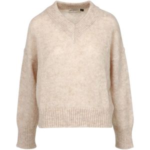 Roy Roger's, Dames, Truien, Wit, Maat: XS Mohair,
