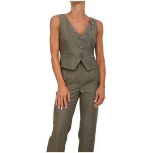 Marella, Dames, Jassen, Groen, Maat: S Wol,