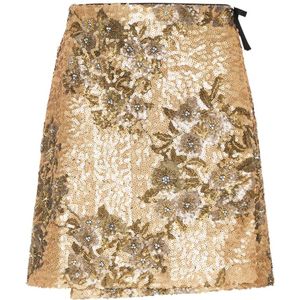 Maliparmi, Dames, Rokken, Geel, Maat: XS Poliester,