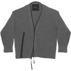 Federico Cina, Dames, Truien, Grijs, Maat: S