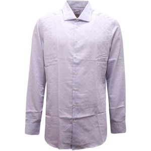 Etro, Heren, Overhemden, Paars, Maat: 4XL