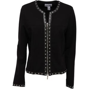 Joseph Ribkoff, Dames, Jassen, Zwart, Maat: L Nylon,