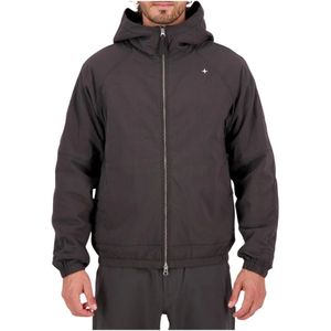 Stone Island, Heren, Jassen, Grijs, Maat: S