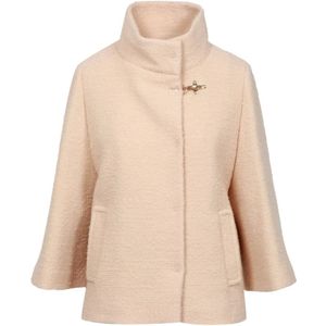 Fay, Dames, Jassen, Beige, Maat: M Wol,