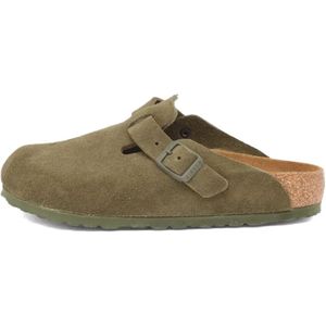 Birkenstock, Heren, Schoenen, Groen, Maat: 42 EU Suède,