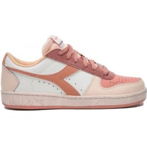 Diadora, Dames, Schoenen, Oranje, Maat: 38 EU Leer,