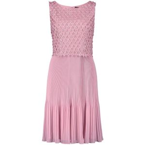 Cocktailjurk - Zwart - Delicate Franjes - Ronde Halslijn