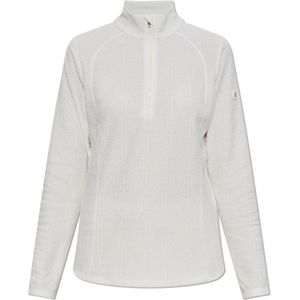 Bogner, Dames, Sweatshirts & Hoodies, Wit, Maat: XS Leer,