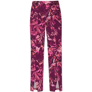 Versace Jeans Couture, Dames, Broeken, Roze, Maat: 2XS