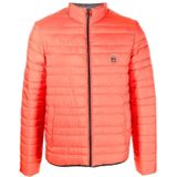 Michael Kors - Omkeerbaar Gewatteerde Bodywarmer - Zwart/Oranje