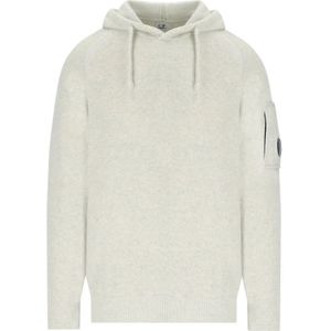 C.p. Company, Heren, Sweatshirts & Hoodies, Grijs, Maat: M Wol,