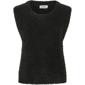 Soaked in Luxury, Dames, Truien, Zwart, Maat: M Wol,