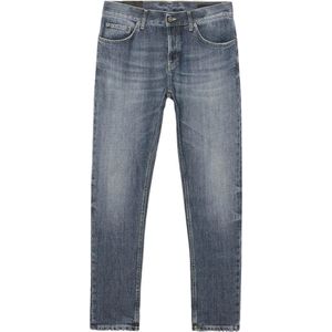 Dondup, Heren, Jeans, Blauw, Maat: W31 Katoen,
