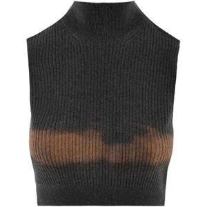 Akep, Dames, Truien, Grijs, Maat: XS