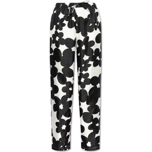 Marni, Dames, Broeken, Wit, Maat: XS Zijde,