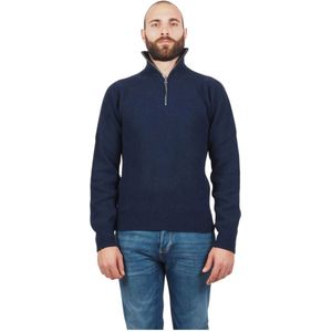 At.P.Co, Heren, Truien, Blauw, Maat: S Wol,