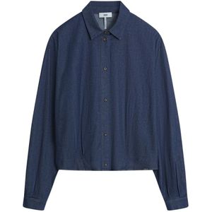Cinque, Dames, Blouses & Shirts, Blauw, Maat: L