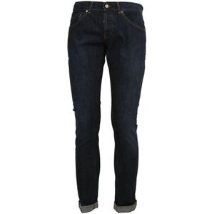 Dondup, Heren, Jeans, Blauw, Maat: W32 Katoen,