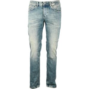 Dondup, Heren, Jeans, Blauw, Maat: W30 Katoen,