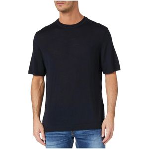 Maerz, Heren, Tops, Blauw, Maat: XL Poliester,