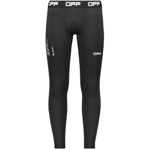 Off White, Heren, Broeken, Zwart, Maat: L Poliester,