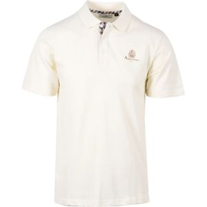 Aquascutum, Heren, Tops, Beige, Maat: XL Piqué,