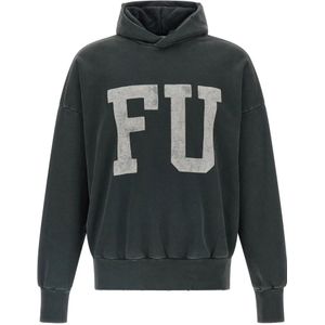 Fear Of God, Heren, Sweatshirts & Hoodies, Zwart, Maat: L