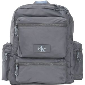 Calvin Klein, Heren, Tassen, Grijs, Maat: ONE Size Poliester,