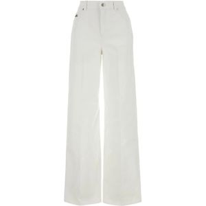 Alexander McQueen, Dames, Jeans, Wit, Maat: W26 Denim,