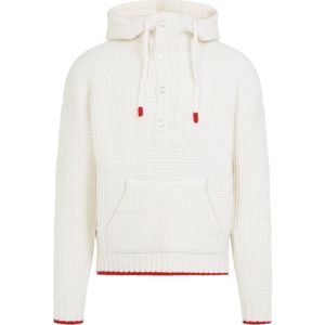 Casablanca, Heren, Sweatshirts & Hoodies, Wit, Maat: M Wol,