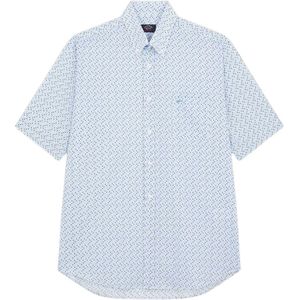 Paul & Shark, Heren, Overhemden, Blauw, Maat: 2XL Katoen,