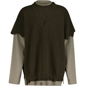 Givenchy, Heren, Truien, Groen, Maat: S Wol,