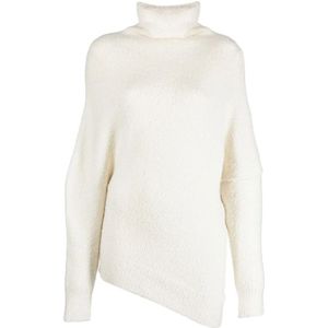 Proenza Schouler, Dames, Truien, Beige, Maat: XS Wol,