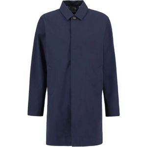 Barbour, Heren, Mantels, Blauw, Maat: L Katoen,