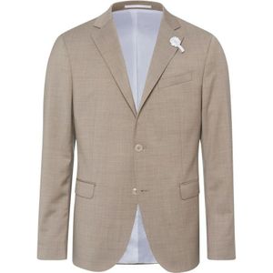 Baldessarini - Kostuum - Beige - Heren - Wol - Formal Blazers