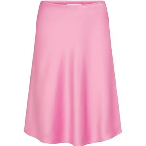 Juvia, Dames, Rokken, Roze, Maat: XS Satijn,