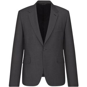 Dior, Heren, Jassen, Grijs, Maat: XL Wol,